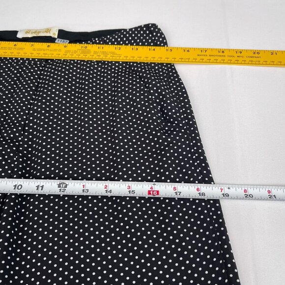 The Indigo Child Black & White‎ Polka Dot Wide-Leg Pants Y2K Womens 30 - Picture 7 of 11
